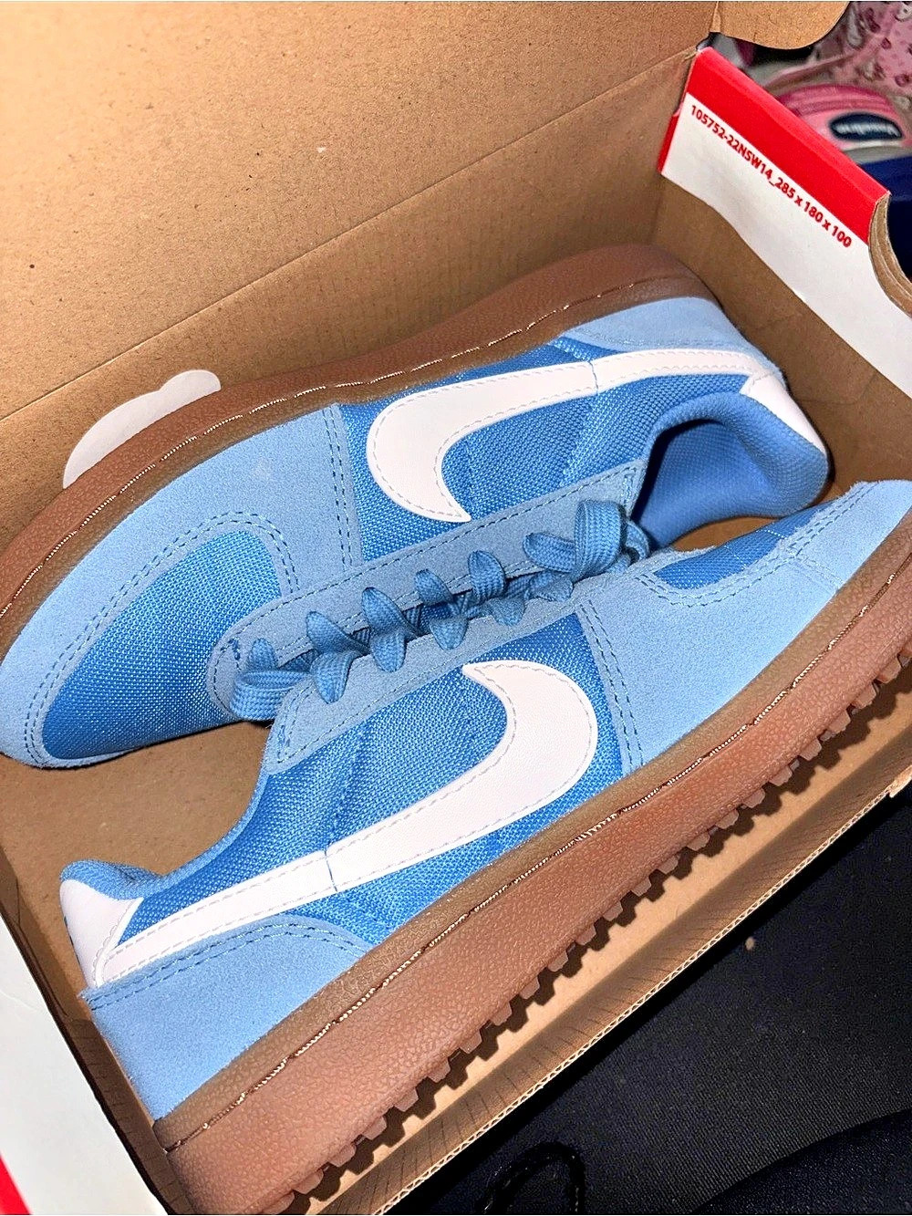 Nike Field General 82 GS "University Blue" - Retro Gum Sole Gridiron Sneakers 🏈💙